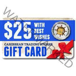 Caribbean Trading Company Stores $25 Gift Card