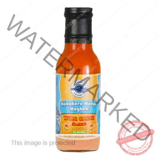 Habañero Mango Mayhem Wing Sauce 2×2 habanero mango