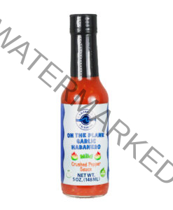 On the Plank Garlic Habanero Crushed Pepper Sauce