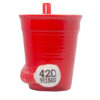 Beer Pong Mug Pipe