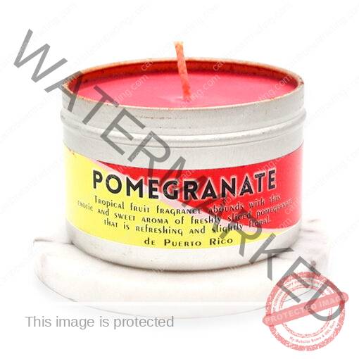 Pomegranate Candle - 7oz. Travel Tin