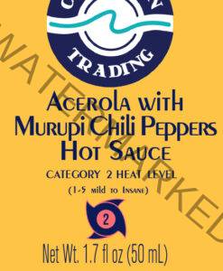 Organic Acerola and Murupi Chili Pepper Hot Sauce