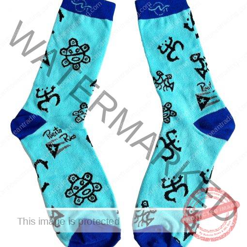 Tropical Socks Taino Symbols