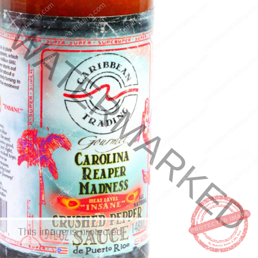 Carolina Reaper Madness Crushed Pepper Sauce - Image 3