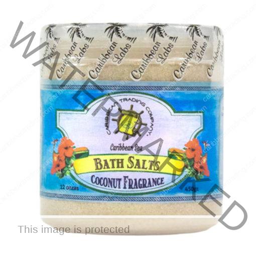Caribbean Sea Bath Salts w/Coconut 12 oz.
