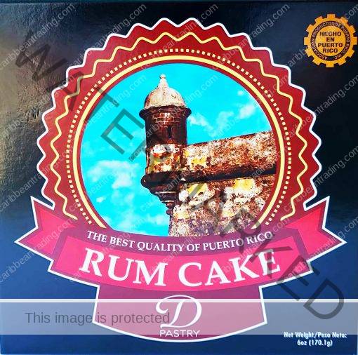 Puerto Rico rum cake