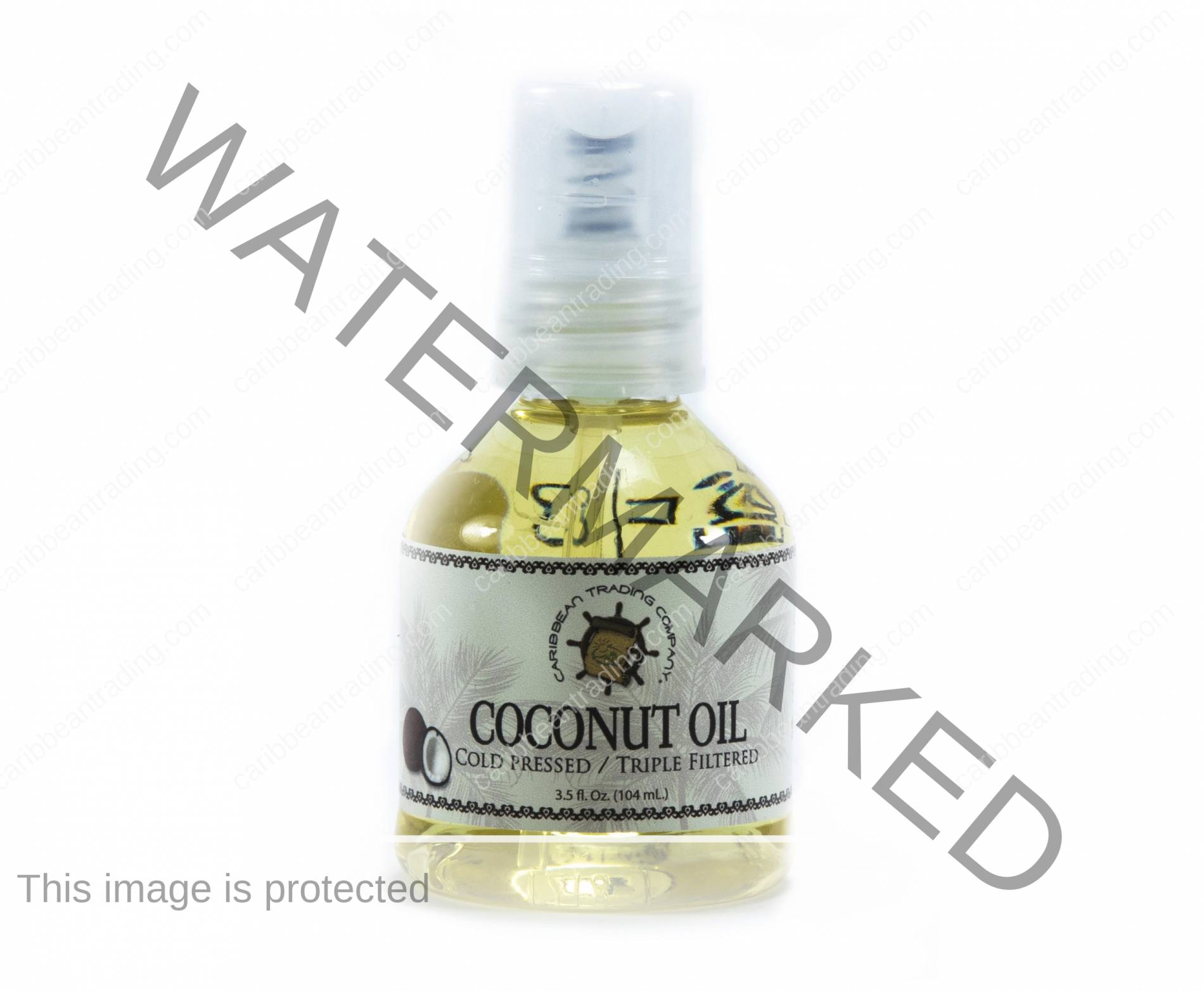 Coconut Oil - Cold Pressed / Triple Filtered - 3.5 oz.