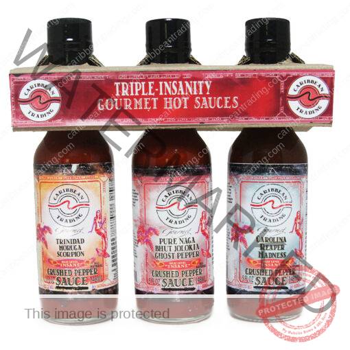 Triple Insanity Crushed Pepper Sauce