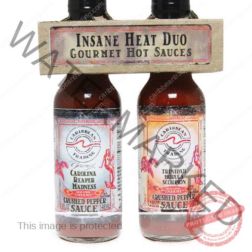 Insane Heat Duo Crushed Pepper Sauce