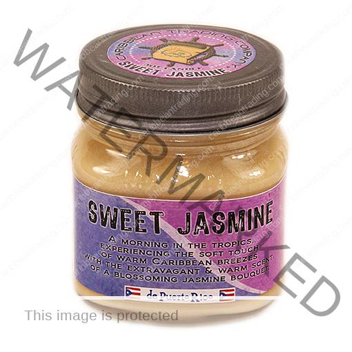 Sweet Jasmine 8 oz Candle - Mason Jar