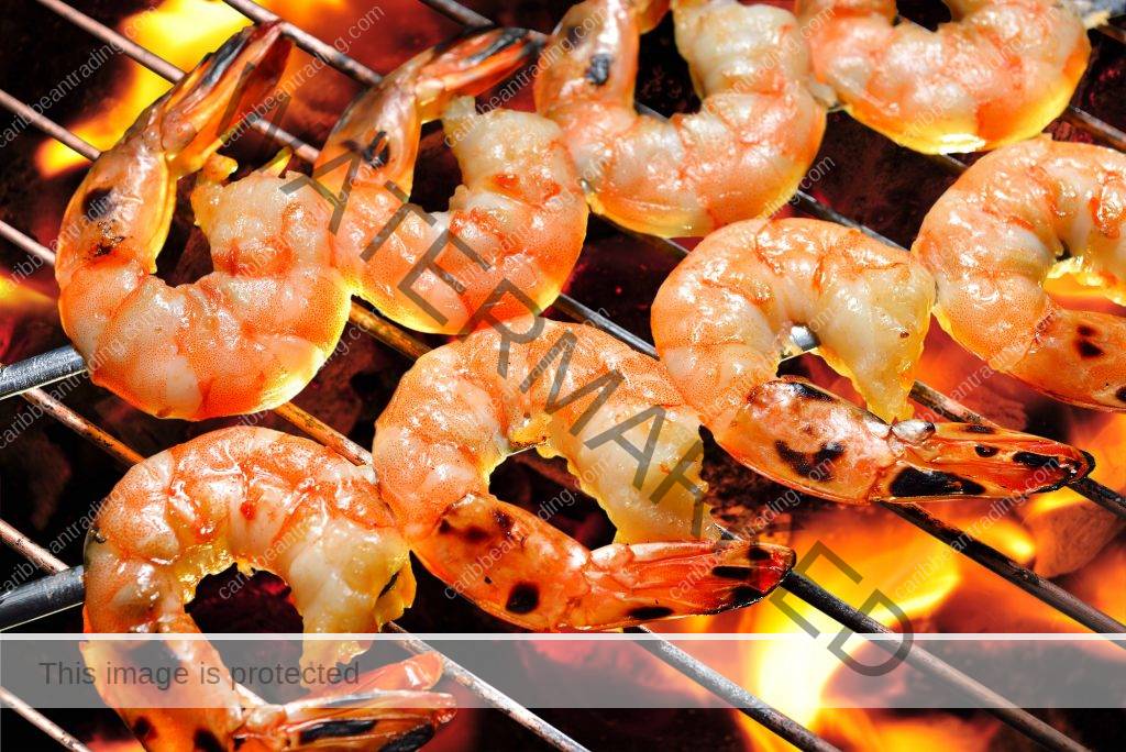 Grilled Caribbean Jerk Shrimp