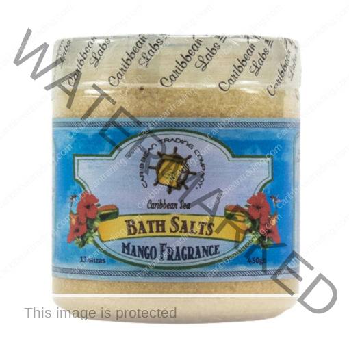 Caribbean Sea Bath Salts w/Mango 12 oz.