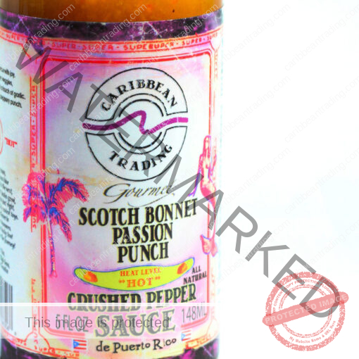 Scotch Bonnet Passion Punch Crushed Pepper Sauce - Image 3