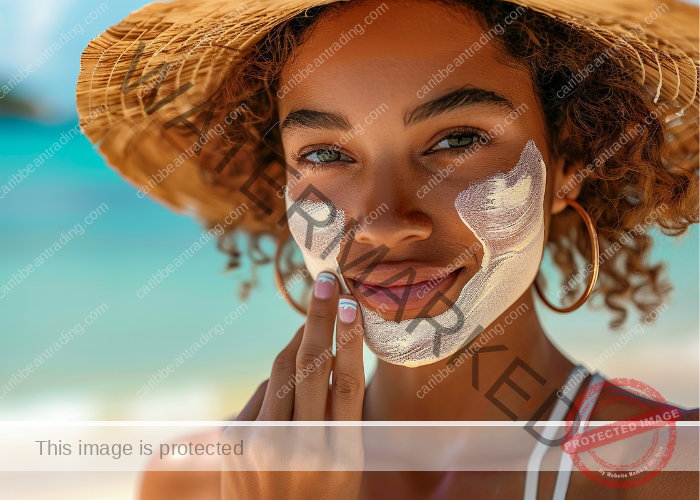 Skin Care in the beach