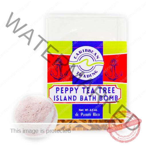 Peppy Tea Tree Island Bath Bomb