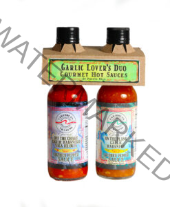 Garlic Lover Duo Crushed Pepper Sauces - Shipping Included