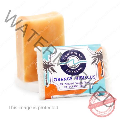 all-natural-vegan-soap-orange hibiscus