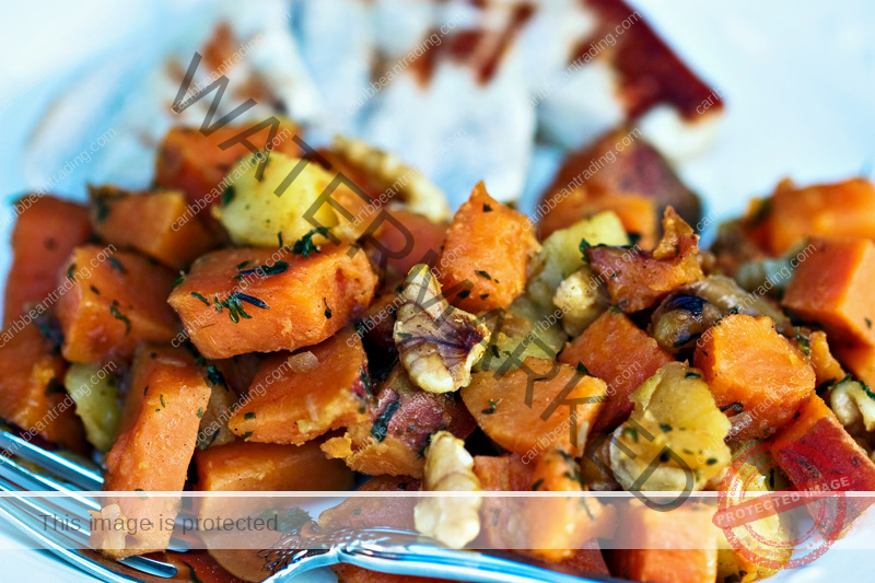 Caribbean Sweet Potato Salad