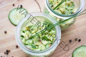 avocado cucumber salad