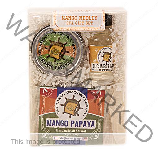 Mango Medley Spa Gift Set