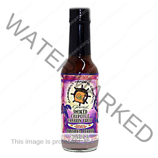 Smoked Chipotle Passion Fruit Crushed Pepper Sauce