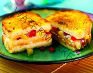 Swiss Cheese Grilled Cheese