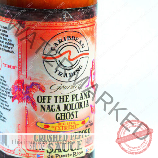 Off the Plank Naga Jolokia Ghost Crushed Pepper Sauce - Image 3