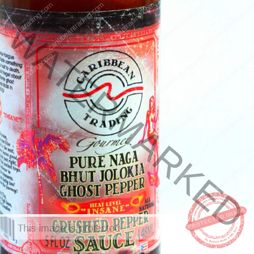 Pure Naga Bhut Jolokia Ghost Pepper Crushed Pepper Sauce - Image 3