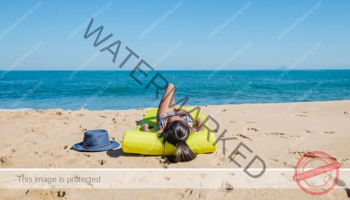 sleep in the beach