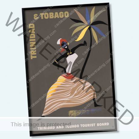 vintage caribbean travel posters